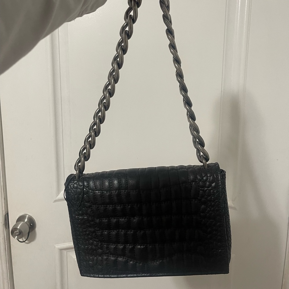 ZARA BLACK CHAIN HANDBAG